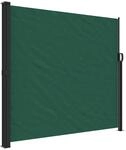 vidaXL Seitenmarkise Ausziehbar Dunkelgr&uuml;n 180x500 cm 4004455