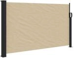 vidaXL Seitenmarkise Ausziehbar Beige 117x300 cm 4004285