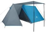 vidaXL Campingzelt 3 Personen Blau Wasserfest 94366