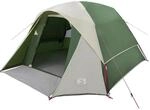 vidaXL Campingzelt 4 Personen Gr&uuml;n Wasserdicht 4009558