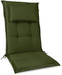 Beautissu HighLux HL Hochlehner 120x52x7cm Dunkelgr&uuml;n
