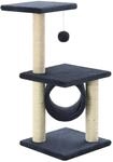 vidaXL Katzen-Kratzbaum Sisal 65 cm Dunkelblau