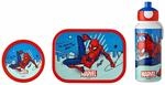 Mepal Campus Lunchset 3-teilig aus Brotdose Trinkflasche und Obstbox Spiderman