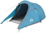 vidaXL Tunnelzelt 3 Personen Blau Wasserdicht 94601