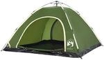 vidaXL Campingzelt 5 Personen Gr&uuml;n Quick Release 4004173