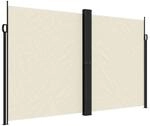 vidaXL Seitenmarkise Ausziehbar Creme 200x1200 cm 4004850