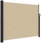 vidaXL Seitenmarkise Ausziehbar Beige 160x500 cm 4004435