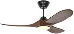 CASAFAN Energiespar Deckenventilator mit LED Beleuchtung und Fernbedienung Eco