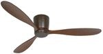 CASAFAN Energiespar Deckenventilator mit Fernbedienung Eco Plano Wood WiFi...