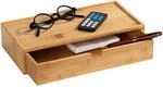 Wenko Box Terra Bambus Braun mit Schublade