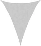 vidaXL Sonnensegel Hellgrau 3x4x4 m 100% Polyester Oxford 4000916