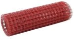 vidaXL Drahtzaun Stahl mit PVC-Beschichtung 10x0,5 m Rot 143669