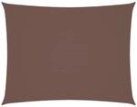 vidaXL Sonnensegel Oxford-Gewebe Rechteckig 3x6 m Braun 135818