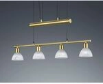 Trio LED-Pendelleuchte JoJo Levisto Messing matt