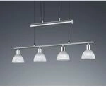 Trio LED-Pendelleuchte Jojo Levisto Nickel matt