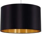 Eglo Pendelleuchte Maserlo 1-flammig Schwarz