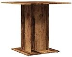 vidaXL Esstisch Altholz-Optik 80x80x75 cm Holzwerkstoff 855810