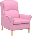 vidaXL Sessel Rosa 76 x 94 x 102 cm Stoff 42009850