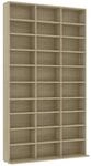vidaXL CD-Schrank Sonoma-Eiche 102x23x177,5 cm Holzwerkstoff 801781