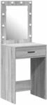 vidaXL Schminktisch Graues Sonoma 50 x 41 x 135 cm Holzwerkstoff 865042