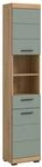 Hochschrank 37 cm x 191 cm x 31 cm Front Salbei FSC&reg;