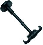 Gardinia Deckentr&auml;ger Memphis offen Schwarz 13,5 cm