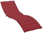 vidaXL Sonnenliegen-Auflage Weinrot 200x50x3 cm Oxford-Gewebe 314197