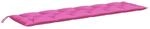 vidaXL Gartenbank-Auflage Rosa 200x50x7 cm Stoff 361657
