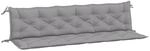 vidaXL Gartenbank-Auflagen 2 Stk Grau 200x50x7 cm Oxford-Gewebe 361736