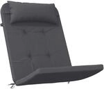 vidaXL Adirondack-Auflagen 2 Stk Anthrazit Oxford-Gewebe 361830