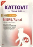Kattovit Spezialfutter f&uuml;r Katzen Niere/Renal mit Huhn 85 g, Grundpreis: &euro;