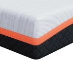 vidaXL Matratze Wei&szlig; und Grau 140 x 200 cm Jacquard-Stoff 4106306