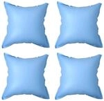 vidaXL Aufblasbare Poolkissen f&uuml;r Aufstellpools 4 Stk PVC 92435