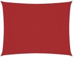 vidaXL Sonnensegel Oxford-Gewebe Rechteckig 2x3,5 m Rot 135641