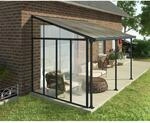 Palram - Canopia Seitenwand 3 m Serie Anthrazit