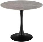 ebuy24 Malta Esstisch 90x90cm Grau