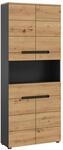 Hochschrank Canu Artisan/Grau 193 cm x 76 cm x 34 cm