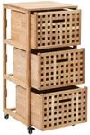 vidaXL Badezimmerschrank 41&times;41&times;91 cm Walnuss Massivholz