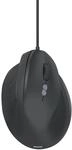 Hama Vertikalmaus ECM-500R Ergonomisch mit Kabel Optisch 7 Tasten Schwarz