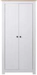 vidaXL Kleiderschrank Wei&szlig; 80&times;50&times;171,5 cm Kiefer Massiv Panama Serie