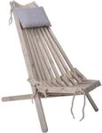 Garden Pleasure Relaxsessel FALUN Holz klappbar Aschgrau