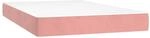 vidaXL Taschenfederkernmatratze Rosa 120x200x20 cm Samt 347773
