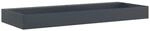 vidaXL Waschbecken 120x46x11 cm Mineralguss/Marmorguss Anthrazit 155986