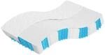 vidaXL Matratze Taschenfederkern Mittelfest 120x200 cm 372829