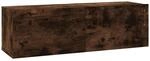 vidaXL TV-Wandschrank R&auml;uchereiche 100x30x30 cm Holzwerkstoff 815096