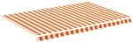 vidaXL Markisenbespannung Gelb und Orange 4,5x3 m 312019