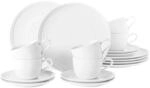 Seltmann Weiden Terra Kaffeeservice 18-teilig Wei&szlig;