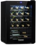 Klarstein Shiraz 20 Uno Weink&uuml;hlschrank 53 L 20 Flaschen Touch-Bedienfeld 5-18&deg;C