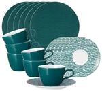 Seltmann Weiden Life Fashion Kaffeeservice 18-teilig Trendy Petrol