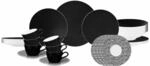 Seltmann Weiden Life Fashion Kombiservice 30-teilig Glamorous Black